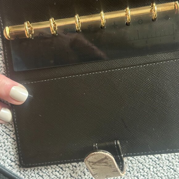 Louis Vuitton Mini Lin Agenda Brown Authentic - Picture 6 of 8